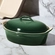 Travessa Oval com Tampa Heritage 3,8 Litros Artichaut Le Creuset