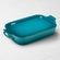 Kit Travessa Retangular com Tampa Prato e Moedores de Sal e Pimenta Bleu Riviera Le Creuset