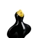 Pie Bird de Cerâmica Preto Le Creuset