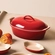 Travessa Oval com Tampa Heritage 3,8 Litros Vermelho Le Creuset