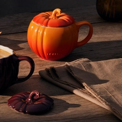 Caneca de Cerâmica Abóbora 400 ml Laranja Le Creuset