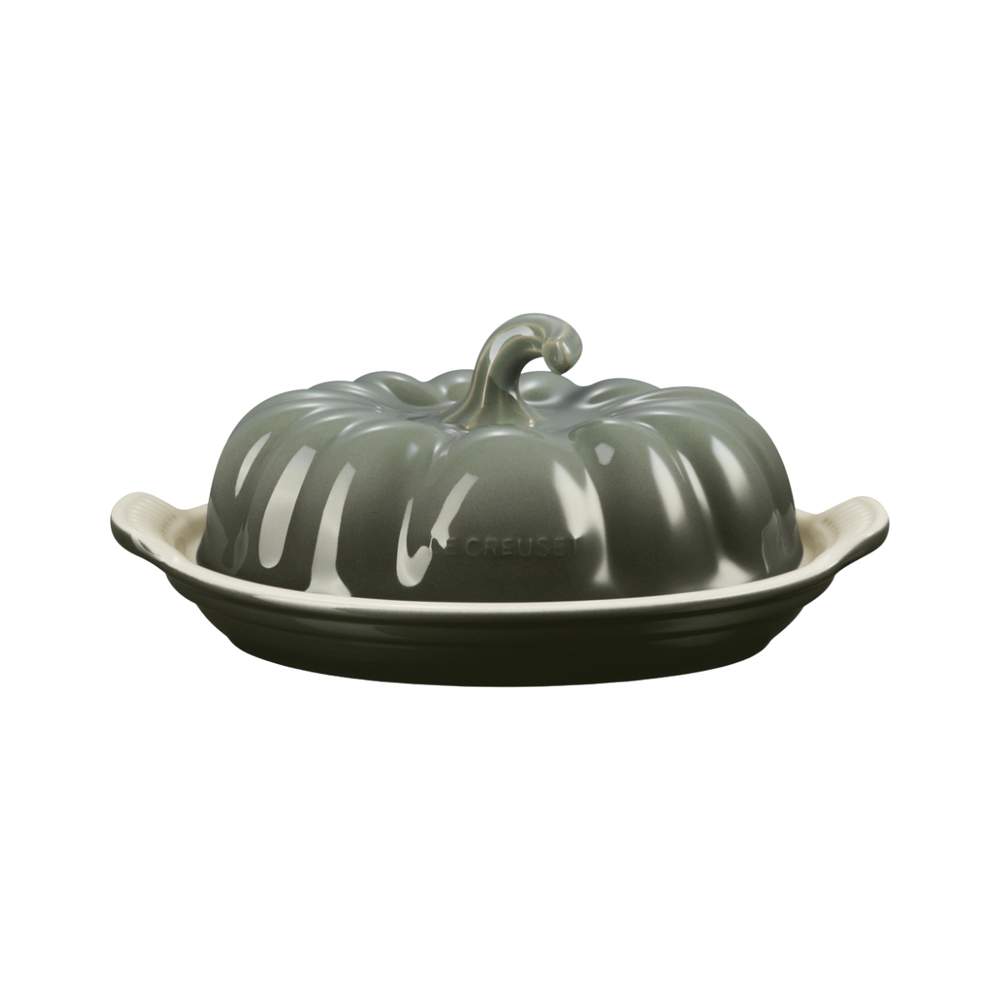 Manteigueira de Cerâmica Abóbora Thyme Le Creuset