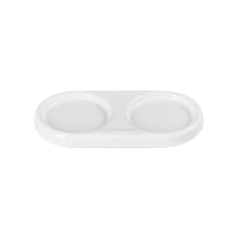 Bandeja para Moedores de Cerâmica 18 cm Branco Le Creuset