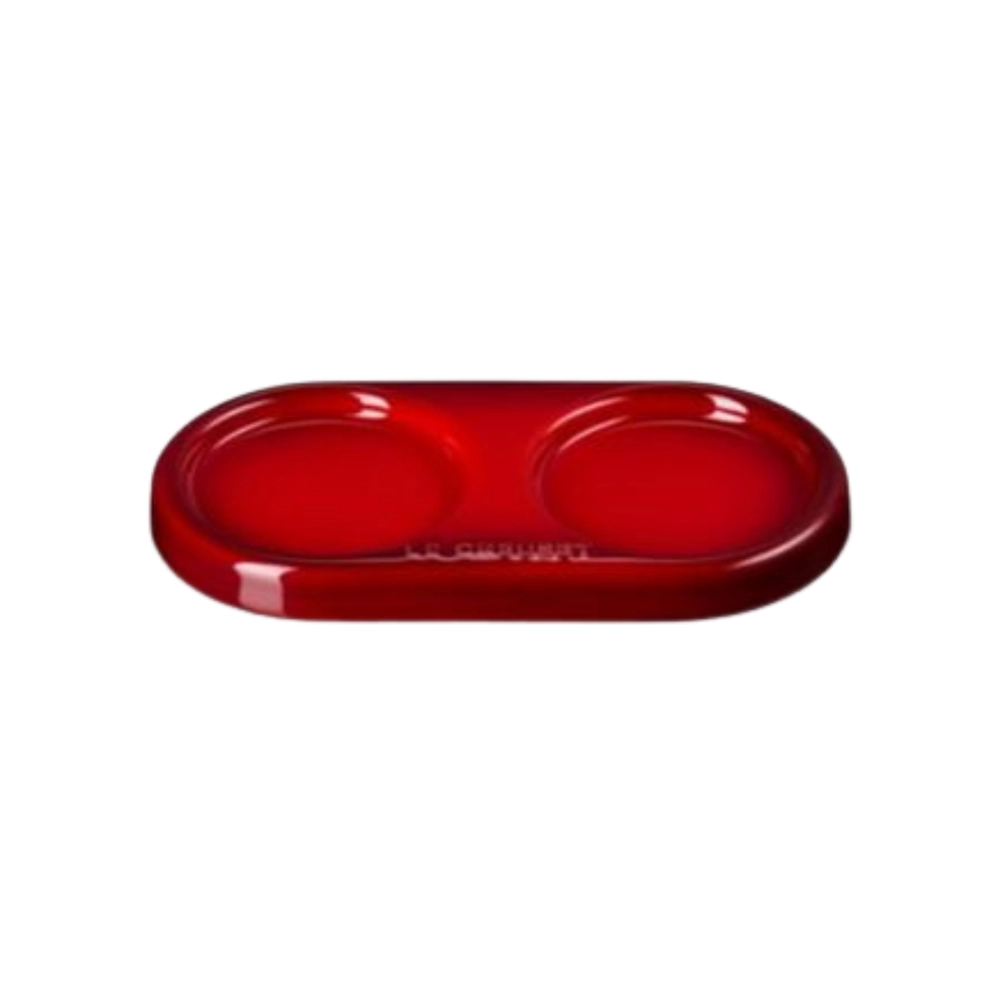 Bandeja para Moedores de Cerâmica 18 cm Vermelho Le Creuset