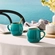 Caneca de Cerâmica Sphere 320 ml Bleu Riviera Le Creuset