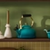 Chaleira Tradicional com Apito 1,6 Litros Bleu Riviera Le Creuset