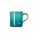 Caneca Seattle de Cerâmica 400 ml Bleu Riviera Le Creuset