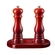 Kit Moedores de Sal e Pimenta com Bandeja Vermelho Le Creuset