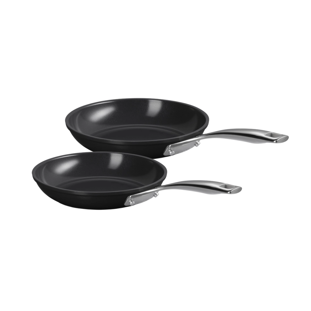 Jogo 2 Frigideiras Rasas Non Stick Ceramic Essential 20 e 24 cm Le Creuset
