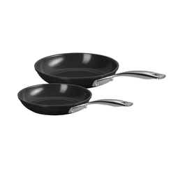 Jogo 2 Frigideiras Rasas Non Stick Ceramic Essential 20 e 28 cm Le Creuset