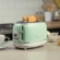 Kit Chaleira e Torradeira Elétricas 127V Vintage Verde Ariete