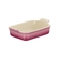 Travessa Retangular de Cerâmica Heritage 26 cm Rose Quartz Le Creuset