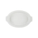 Travessa Oval com Tampa Heritage 3,8 Litros Meringue Le Creuset