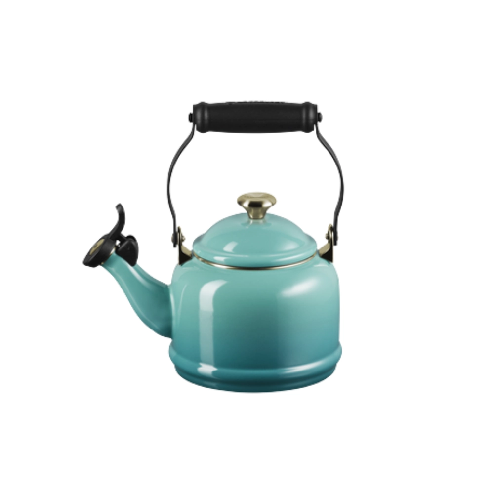 Chaleira Demi 1,1 Litros Bleu Riviera Le Creuset
