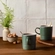 Jogo 2 Canecas Cappuccino de Cerâmica 200 ml Forêt Le Creuset