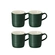 Jogo 4 Canecas Cappuccino de Cerâmica 200 ml Forêt Le Creuset