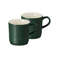 Jogo 2 Canecas de Chá de Cerâmica 350 ml Forêt Le Creuset