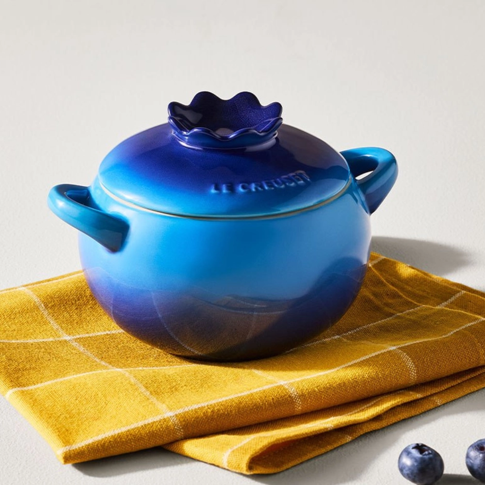 Cocotte de Cerâmica Blueberry 480 ml Azure Blue Le Creuset