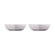 Set 2 Pratos de Cerâmica Coração 13 cm Shell Pink Le Creuset