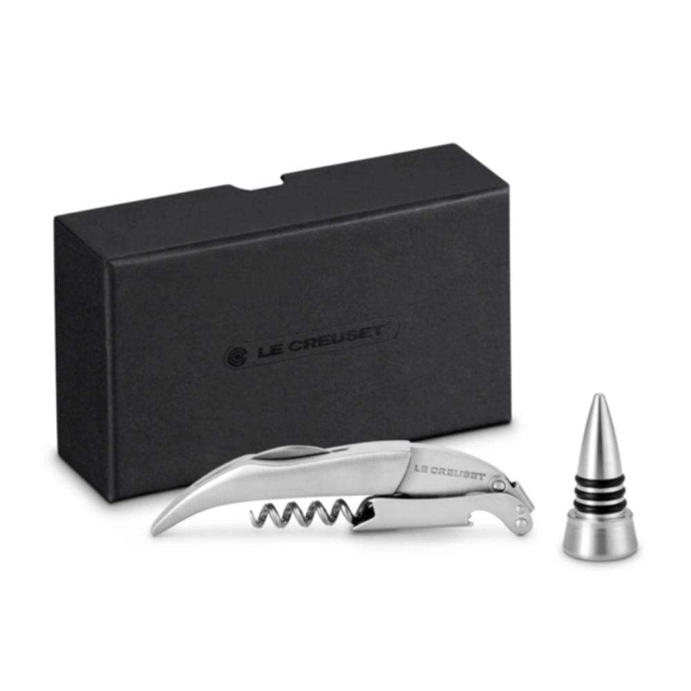 Set Saca-Rolha e Tampa Gift Le Creuset