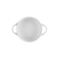 Mini Cocotte de Cerâmica 10 cm Mon Coeur Branco Le Creuset