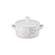 Mini Cocotte de Cerâmica 10 cm Mon Coeur Branco Le Creuset