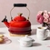 Mini Cocotte de Cerâmica 10 cm Mon Coeur Branco Le Creuset