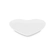 Prato de Cerâmica Coração Sphere Seoul 23 cm Branco Le Creuset