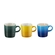 Jogo 3 Canecas Cappuccino de Cerâmica 200 ml Brasil Le Creuset