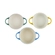 Jogo 6 Mini Cocotte de Cerâmica 10 cm Brasil Le Creuset