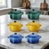 Jogo 6 Mini Cocotte de Cerâmica 10 cm Brasil Le Creuset