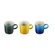Jogo de 6 Canecas Espresso de Cerâmica 100 ml Brasil Le Creuset