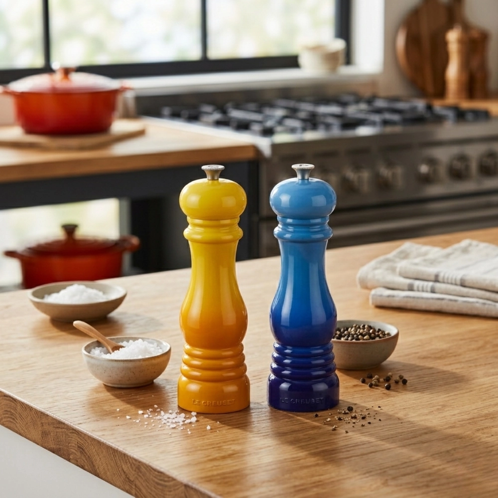 Kit Moedores de Sal e Pimenta 21 cm Brasil Le Creuset