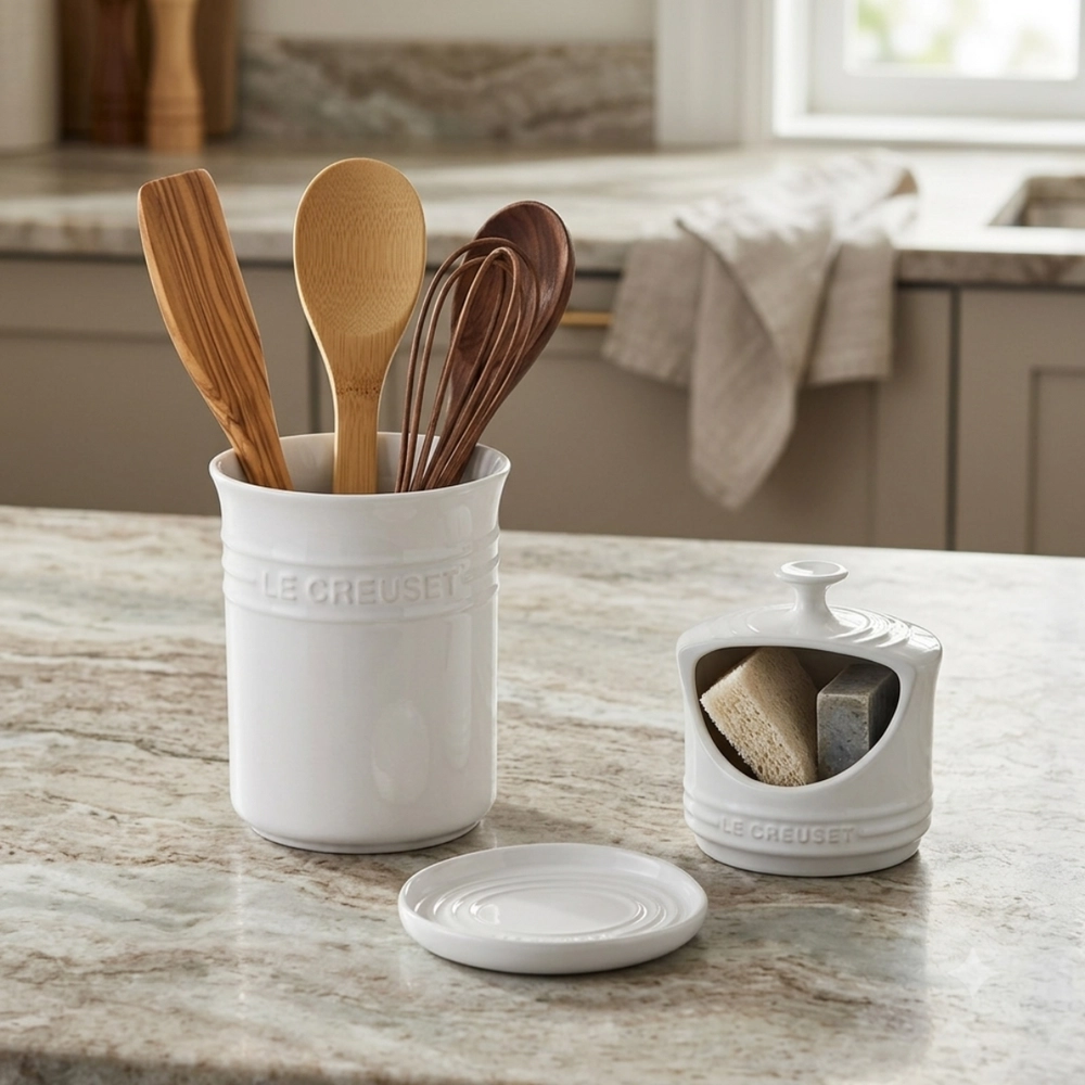 Kit Bancada Premium Branco Le Creuset