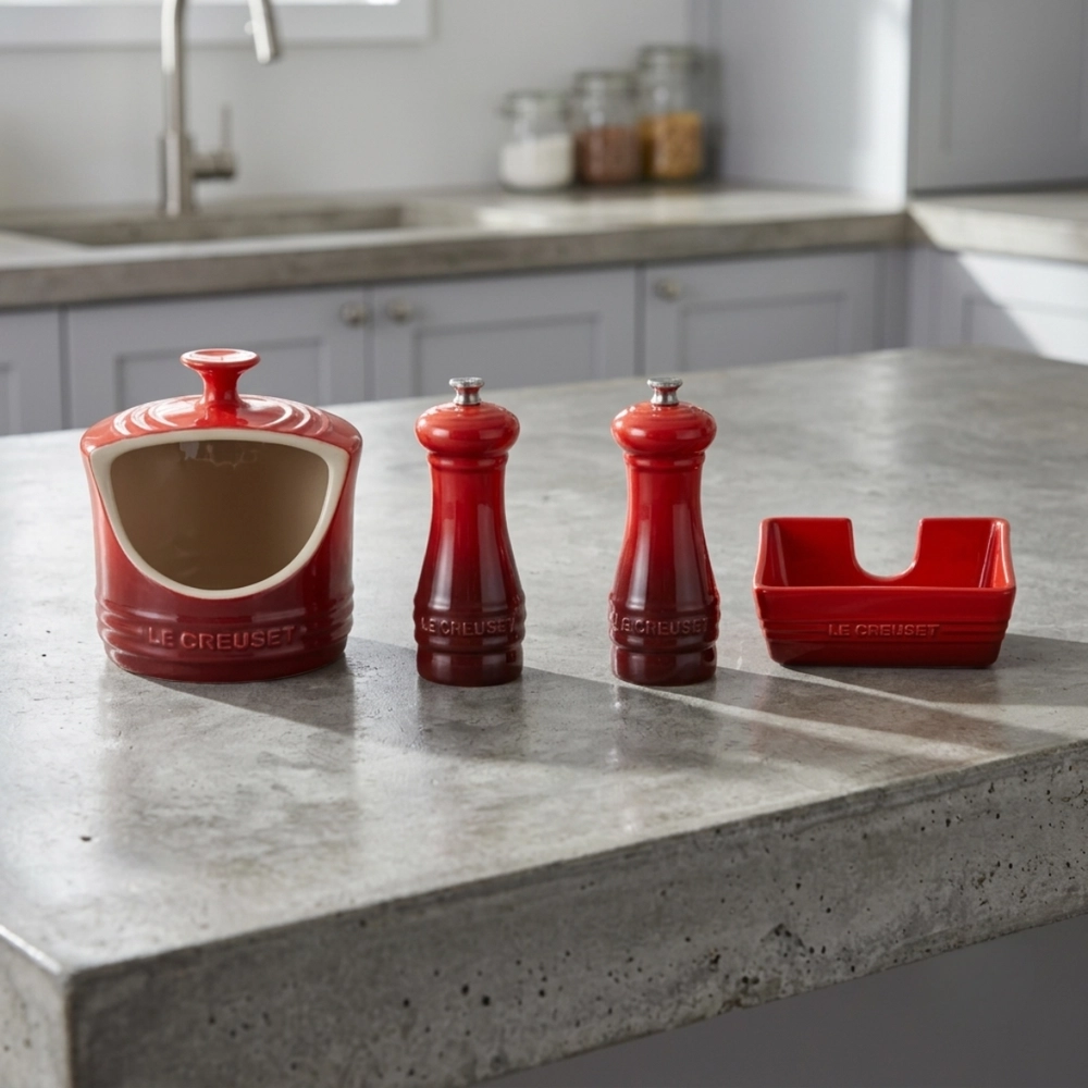 Kit Mesa Posta Vermelho Le Creuset