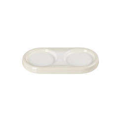Bandeja para Moedores de Cerâmica 18 cm Meringue Le Creuset