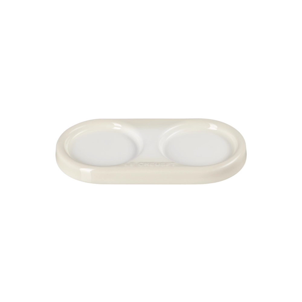 Bandeja para Moedores de Cerâmica 18 cm Meringue Le Creuset