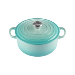 Panela Redonda Signature 24 cm Cool Mint Le Creuset
