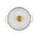 Stock Pot 5,7 Litros Pegador Dourado Branco Le Creuset