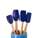 Set 4 Utensílios Craft com Porta Utensílios Signature Azure Blue Le Creuset