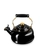 Chaleira Tradicional com Pegador Dourado 1,6 Litros Black Onyx Le Creuset