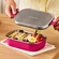 Lancheira Hermética de Aço Inox 900 ml On The Go Berry Le Creuset