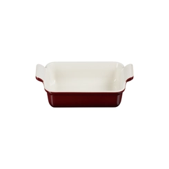 Travessa Retangular de Cerâmica Heritage 19 cm Rhône Le Creuset