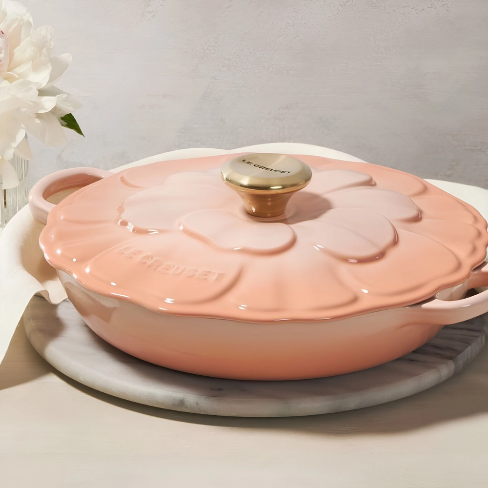 Caçarola Buffet Signature Petal 26 cm Peche Le Creuset