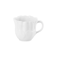 Caneca de Cerâmica Anemone Petal 330 ml Branco Le Creuset