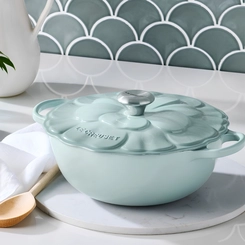 Panela Marmita Signature Petal 26 cm Sea Salt Le Creuset