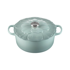 Panela Redonda Signature Petal 26 cm Sea Salt Le Creuset
