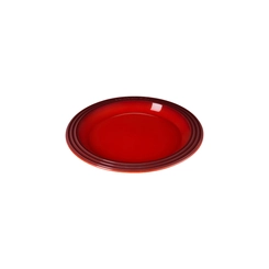 Prato Raso de Cerâmica Manila 19 cm Vermelho Le Creuset