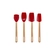 Set 4 Utensílios de Silicone Signature Vermelho Le Creuset