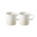 Jogo 2 Canecas Espresso de Cerâmica 100 ml Meringue Le Creuset